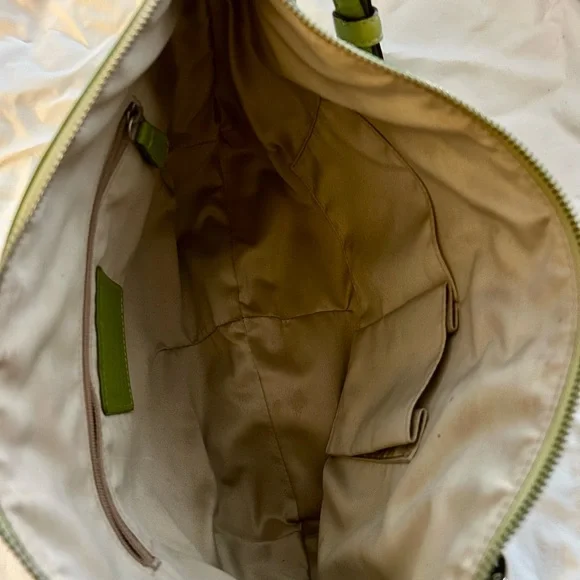 Coach Laura leather mint green hobo bag 2010 - Picture 6 of 7